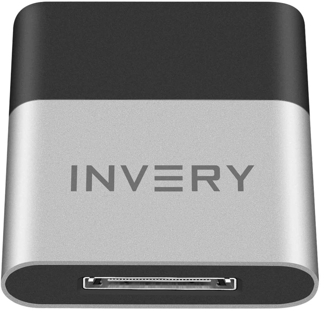 INVERY DockLinQ Pro Bluetooth 5.0 Adapter Receiver for Bose Sounddock and 30 pin iPod iPhone Music Docking Station (Not for Cars)