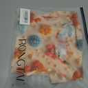 RONGTAI Girls Sleeveless Dress Round Neck 5D Floral Printed Sundress for Casual Party Beach Little Girl 2-12 Years (4-5T)