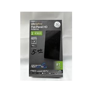 GE 34342 Pro Flat Panel HD Indoor TV Antenna 40-mile Range 4k Ultra 1080p Full