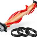 Landhoow Vacuum Brush Roller Replacement Parts with 3 Pcs Vacuum Belt Compatible with Oreck Xl, Cleaner Belt Compatible with 0300604, Upright Replacement Parts for House and Office Clean