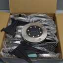 LYHOPE Solar Ground Light Outdoor, 16 Pack 8 LED Solar Disk Lights Waterproof Garden In-ground Pathway Lights Landscape Lighting for Lawn,Yard,Deck,Patio,Walkway (Warm White)