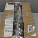 OYedis 3-Way Dimmable Touch Control Medium Table Lamp with Type C/USB Charging Port and 1 AC Outlet White Shade 21.38" Bedside Nightstand Lamp for Bedroom Living Room Office and Hotel Bulb Included 