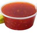 TashiBox 400 Sets - 2 oz Jello Shot Cups with Lids, Small Plastic Portion Cups with Lids, Disposable Condiment Containers for Sauce