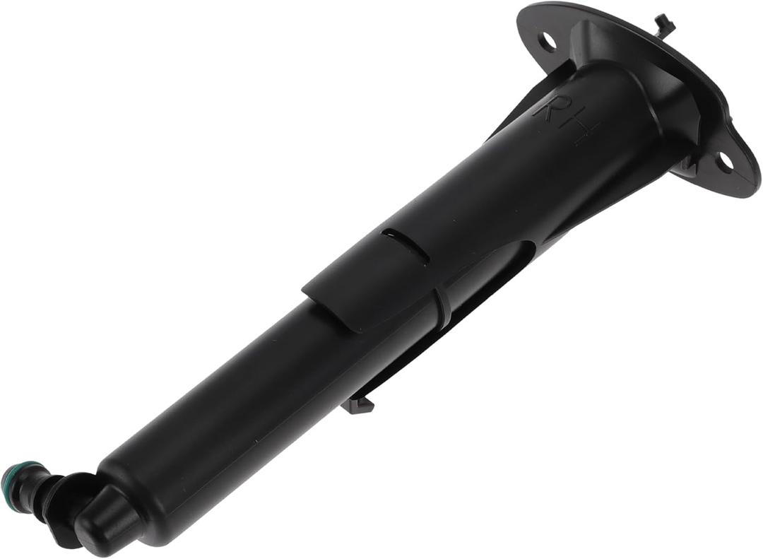 No.95862816210 Headlight Washer Nozzle for Porsche Cayenne 2015-2017 Front Passenger Side Headlight Headlamp Washer Nozzle Jet Sprayer Plastic 1pc Black