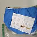 Teamoy Reusable Wrap Diapers for Male Dogs, Washable Puppy Belly Band Pack of 3 (XL, 25"-29" Waist, Black+ Gray+ Lake Blue)