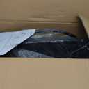 BestOffice Drafting Chair Tall Office Chair Adjustable Swivel Rolling Mesh Height with Lumbar Support Arms Footrest Mid Back for Adults Standing Desk Drafting Stool(Black)