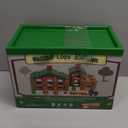 Wondertoys 208 Pcs Wooden Log Set - Classic Building Logs Ages 3+ - Best Retro Building Gift Set for Boys - Creative Construction Engineering Educational Gifts