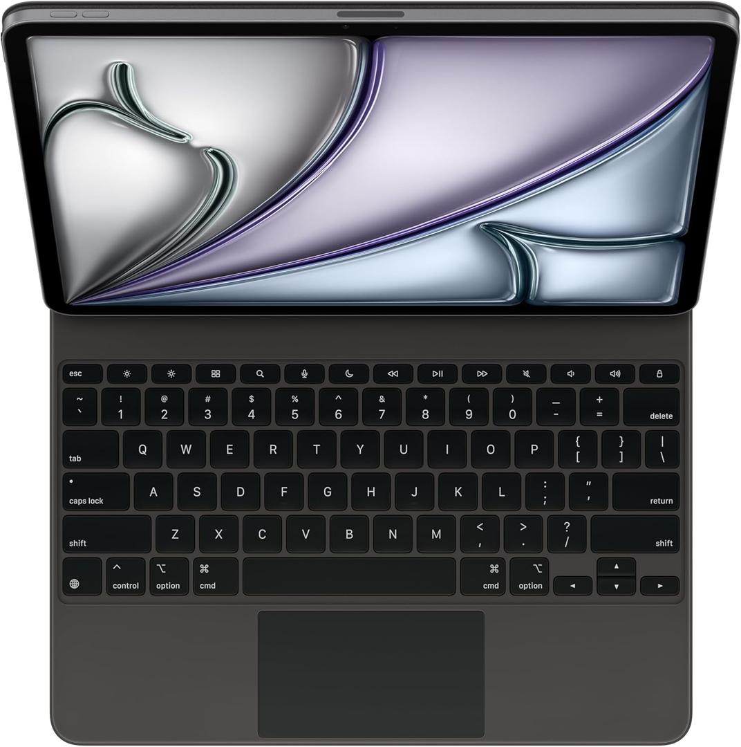 Apple Magic Keyboard: Keyboard and Case for iPad Air 13-inch (M2, M3, and M4), US English  Black