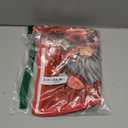 Christmas Tree Skirt Red Tree Skirt Glitter Gnomes Snowflake Xmas Winter Tree Skirt 48 Inch for Red Christmas Indoor Outdoor Decorations