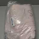 Gift for Women, Kid & Friend, Initial Girls Duffle Bag, Monogrammed Personalized Overnight Weekender, Birthday Gifts for Teen, Mom, Daughter, Grandmother, Dad (Pink, S)