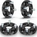 ECCPP 4PCS 4 lug Wheel Spacers hubcentric 4x100 12x1.5 56.1MM 15mm black Compatible with 2007-2020 for Honda Fit 1980-2005 for Honda Civic 2000-2014 for Honda Insight