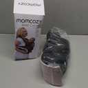 Momcozy Baby Carrier - Ergonomic, Cozy and Lightweight Carrier for 7-45lbs, Effortless to Put On, Ideal for Hands-Free Parenting, Enhanced Lumbar Support, Purehug for Infant to Toddler, Black