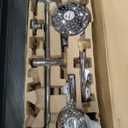 American Standard Spectra Versa Polished Chrome Shower Faucet Bar System with 2-way Diverter Ceramic Disc Valve