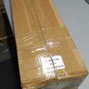 Wonderjune 1 Pcs 48 Inch Red Oak Stair Newel Post with 3 1/2" Post and 4 1/2" Pedestal, Wood Box Newel with Pedestal for Staircase, Plain Style Wood Balusters Interior for Stair Remodeling