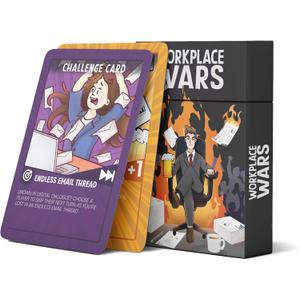 Hilarious Interactive Office-Themed Card Game for Adults (52 Cards)