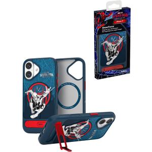 Belkin Marvel Spider-Man iPhone 17 Case, MagSafe with Kickstand | Magnetic, Qi2 compatible, 6.5ft drop protection, raised edge, shockproof, ultra-slim design, camera control, protective case,