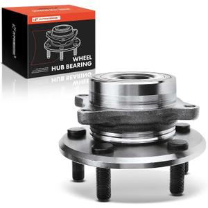 A-Premium Front Wheel Bearing and Hub Assembly with 5-Lug Compatible with Honda Odyssey 2011-2017