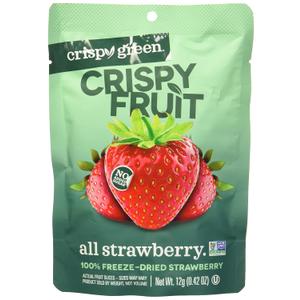 CRISPY GREEN Freeze Dried Strawberries, 0.42 OZ (EXP 04/25/26)
