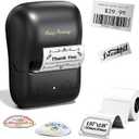 TATTMUSE 2 Inch Bluetooth Label Maker Machine, A421 Label Printer, Black