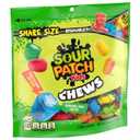4 x SOUR PATCH KIDS Chews Soft & Chewy Candy, Share Size, 8.12 oz (7.52 inches)