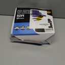 2025 Upgraded 50FT Non-Expanding Garden Hose, Lightweight, Flexible Ultra-Light Water Hose, Burst-Resistant, Lead-Free, Anti-Kink, High-Pressure