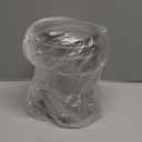 Oggi Stainless Steel Tea Canister 62 fl oz - Airtight Clamp Lid, Clear See-Thru Top
