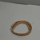 WERFORU Women Fashion Leather Belt Studded Leather Belt Ladies Belts for Jeans Dress Punk Belt (37"-41" Waist Adjustable, Khaki)