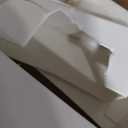 Suncast 99 Gallon Wicker Horizontal Outdoor Deck Box with Hinged Lid, Water-Resistant Storage Solution for Patio, Deck, Yard, and Garage, White, Made in the USA