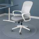 Thickened Office Chair Mat for Carpet, 39"39" Round Rolling Gaming Chair Mat with Anti-Slip Particles, Clear Heavy Duty Floor Protector for Office&Home, 100x100cm