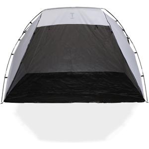 Large Spray Paint Tent - Indoor & Outdoor Paint Booth Shelter for Large DIY Painting Projects, with Built-in Floor & Mesh Screen Contain Overspray - with 4 Painters Pyramids and 1 Storage Bag