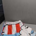 BELECO 10x8 Ft Fabric Cartoon Window Kite Backdrop Red White Striped Kite Kids Birthday Party Background Boys Girls 1st Birthday Cake Table Banner Baby Shower Party Decorations Photo Studio Props (N5-a60133)