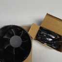 Hon&Guan 4 Inch Inline Booster Duct Fan with Speed Controller - 130 CFM Airflow with 6W Ultra-Low Power and Low Noise
