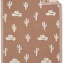 Cactus Jacquard Baby Blanket, 30"x40" Two-Sided Breathable Throw Blanket for Boys and Girls, Newborn Infant Toddler Ideal for Gift