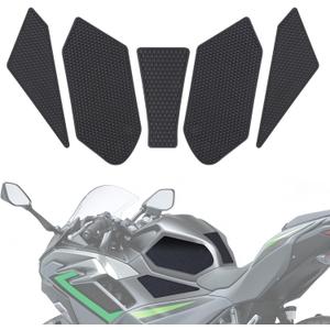 Fuel Tank Pads for Ninja 500 Z500 Ninja 400 with Strong Adhesive - Motorcycle Anti-Slip Fuel Tank Pad Tank Protectors for Ninja 500 Ninja 500 SE Z500 Ninja 400 Z400 2018-2025