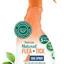 TropiClean Natural Maximum Strength Flea and Tick Spray for Dogs, 16oz