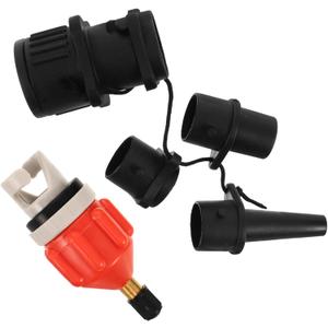 1set Inflatable Boat Adapter Kit Air Valve Converter for Kayaks and Paddle Boards Pumps Adapter for Efficient Inflation During Outdoor Activities