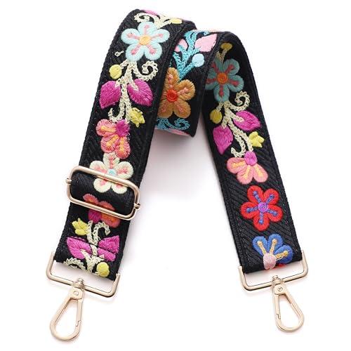 Ruyitycy Crossbody Strap for Purses Replacement Guitar Multicolor Style Handbag Straps Guitar Shoulder Strap for Women