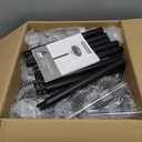 Kingsyard 8 Pack Solar Pathway Lights Outdoor Waterproof IP67, Bright Color Changing & Warm White LED Solar Lights for Outside Garden Yard Landscape Path Christmas Walkway Decor