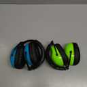 ZOHAN Kids Ear Protection 2 Pack,Kids Noise Canceling Headphone for Concerts, Monster Truck, Fireworks (Blue+green)