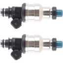 Rayten Fuel Injector set of 4 pcs fitment for 1990-1996 Acura Integrafor 1992-1996 Honda Preludefor 1988-1991 Honda CRX Efficient Fuel Atomization Precise Injection Durable Design