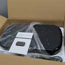 Vibration Plate Exercise Machine, Vibration Plate for Lymphatic Drainage 330 Lbs Capacity Whole Body Vibration Platform Machines Helps Weight Loss Shaping Toning Wellness (Black)