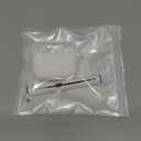 for AirPod Pro 3 Case Cover with Cleaner Kit, Soft Silicone Cover for AirPods Pro 3rd Generation Comes with Keychain for Women Men,Suitable for 3rd Generation Case White