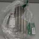 Heavy Duty Undermount Sink Brackets & Kitchen Sink Installation Parts Kit - 800 lbs Capacity Adjustable Stainless Steel Support, Horizontal Space-Saving Design for Kitchen Sinks (71-100cm) (Silver)