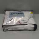 Custom Beige White Lush Decor Viral 95 Inch Curtains 2 Panel Set for Sliding Glass Doors, Elegant Pinch Pleated Thick Linen Sheer Curtain Light Filtering Privacy 94-96 Inches Window Drapes with Design