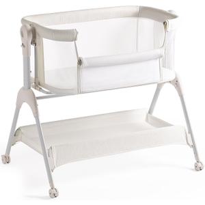 HARPPA Cuddly Sway Baby Bassinet Bedside Sleeper, 3 in 1 Rocking Bassinet, Crib