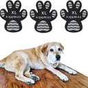 Dog Paw Protector Non-Slip Gripper Traction Pads,Walk Assistant for Senior Dogs,Foot Stickers for Hardwood Floors,Dog Shoes Booties Socks Replacement,6 Sets (24 pcs) XL Black