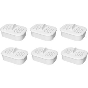 Nispira NFP-100 NFP100 Filter Replacement for Nakii Water Pitcher Dispenser Removes Chlorine, Lead, Odor, Color Reduce Water Hardness Pack of 7