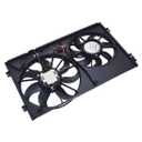 WFLNHB Car Dual Radiator Condenser Cooling Fan Assembly 1K0959455N Replacement for A3 8P1 2003 05-2012 08