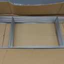25 Pack Heavy Duty Metal H Frame Wire H Long Stakes, 30'' x 10'' Yard Sign Stake for 4mm Corrugated Signs