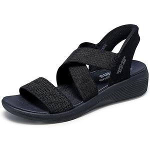 Skechers Women's Arya-Very Demure Hands Free Slip-ins Wedge Sandal 9
